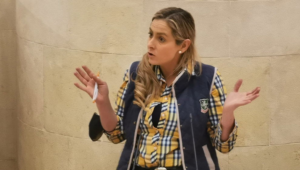 Diputada de Cs, Marta García