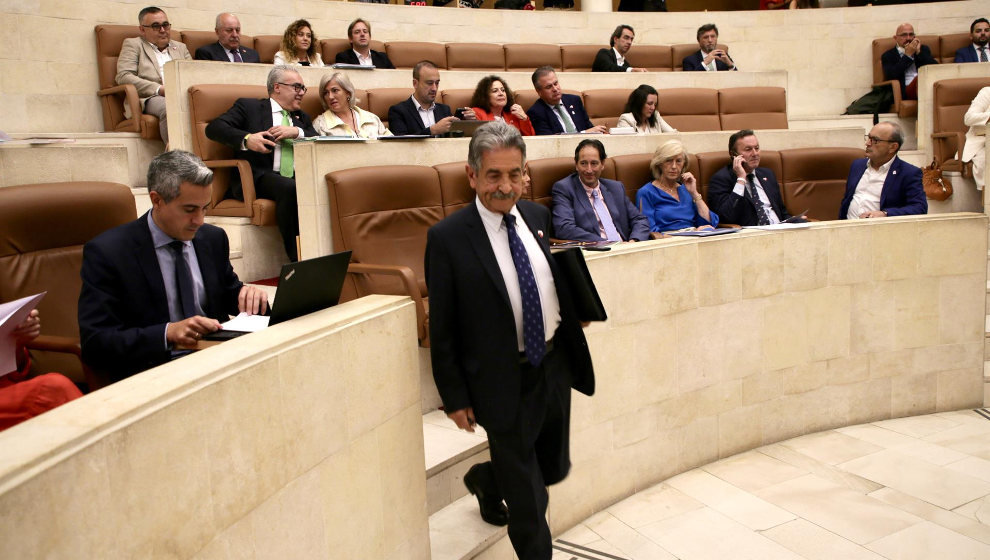 El presidente de Cantabria, Miguel Ángel Revilla, en el Debate de Estado de la Región | Foto: Archivo