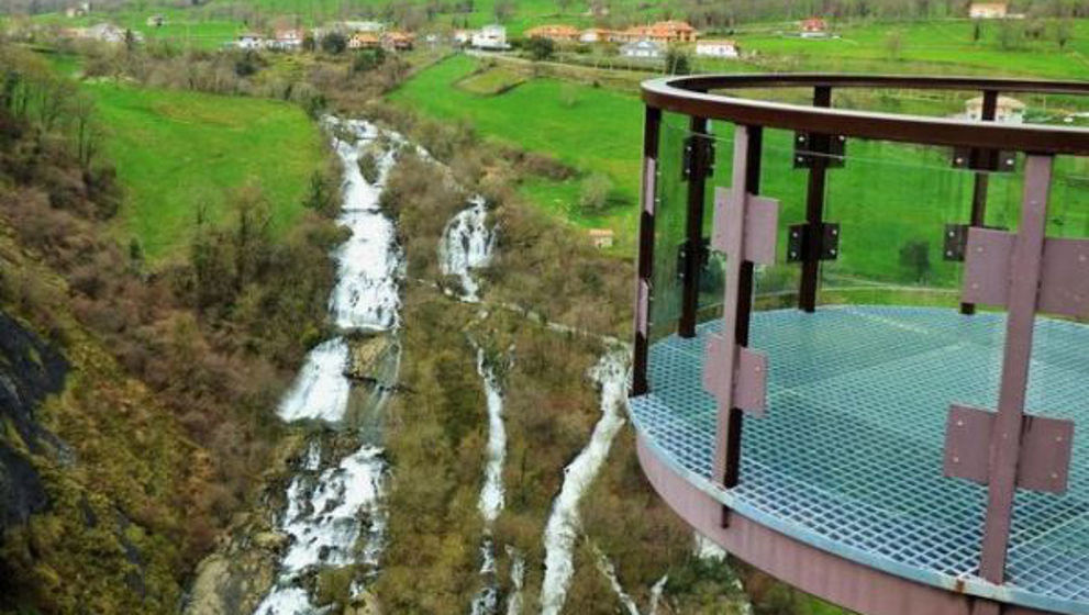 Río Gándara desde el mirador | Foto: Turismo de Cantabria