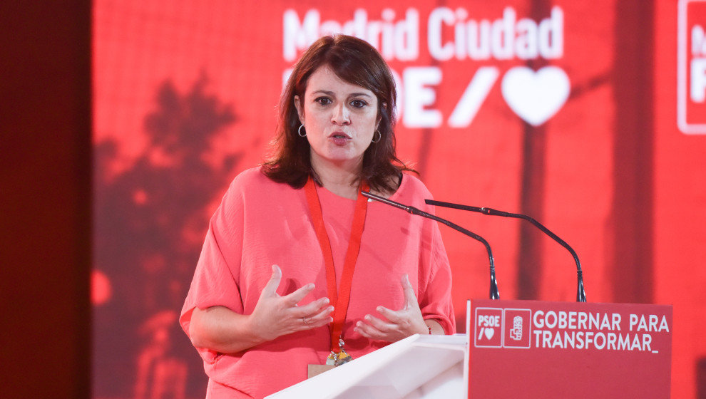 La vicesecretaria general del PSOE, Adriana Lastra