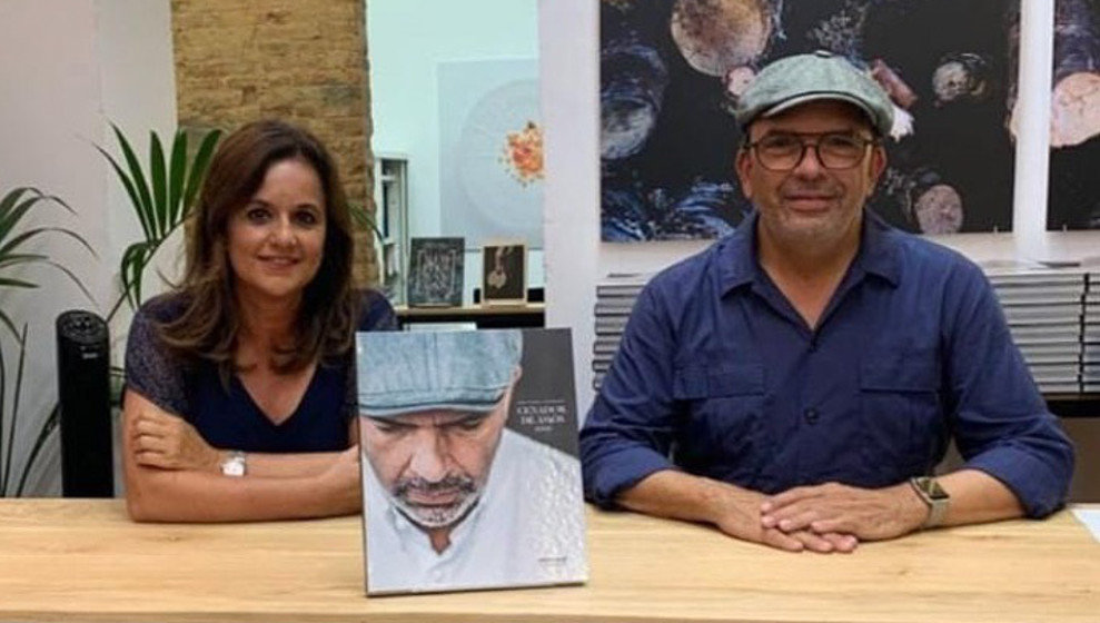 El chef cántabro Jesús Sanchez, durante la presentación de su libro en Barcelona.