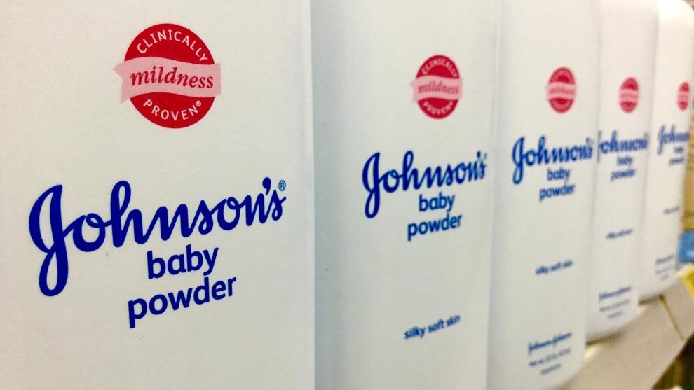 Polvo de talco para bebés de Johnson & Johnson