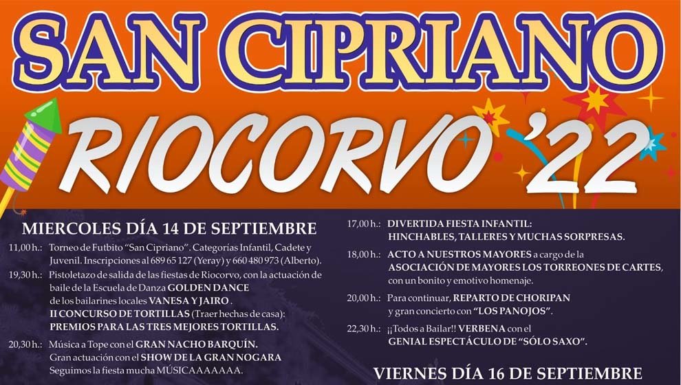 Cartel de las fiestas