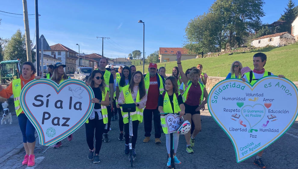 Imagen de la Marcha solidaria