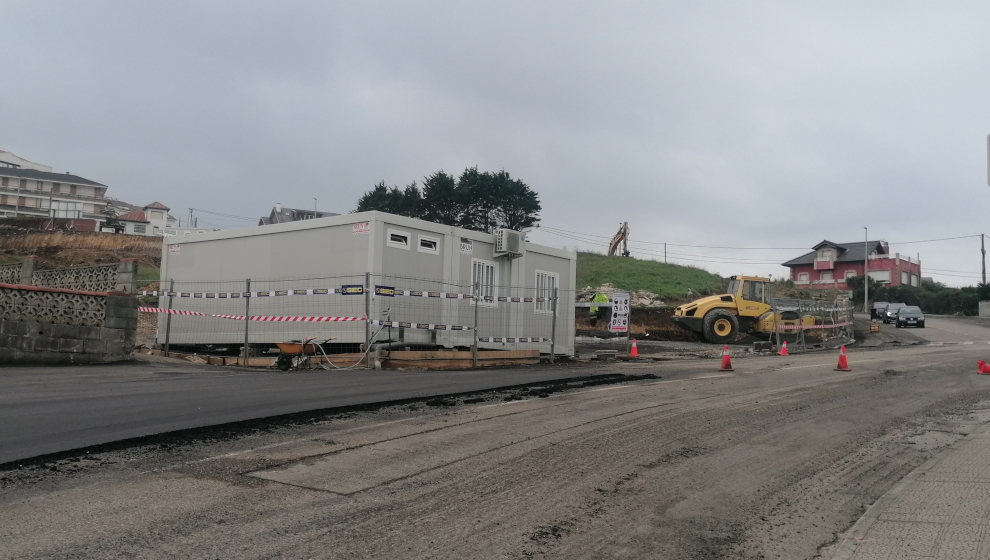 Obras en una de los tramos del municipio 