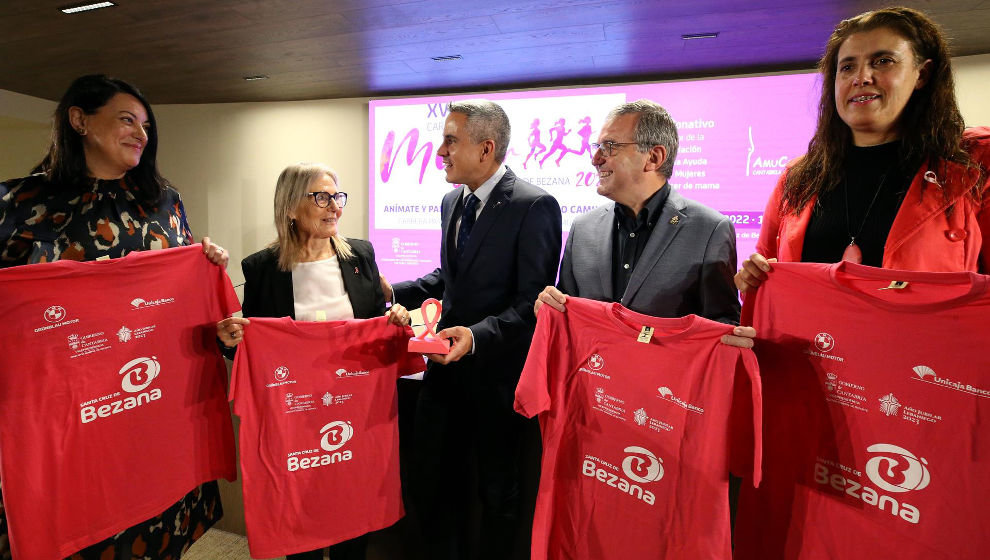 Presentación de la XV Carrera de la Mujer de Bezana