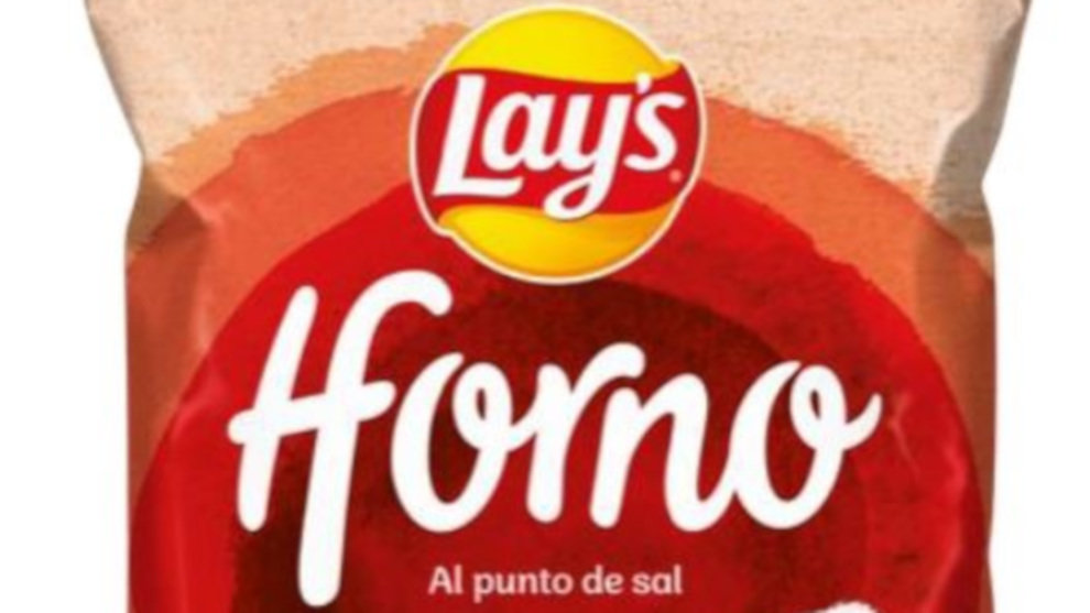 Patatas fritas al horno al punto de sal de la marca Lay´s