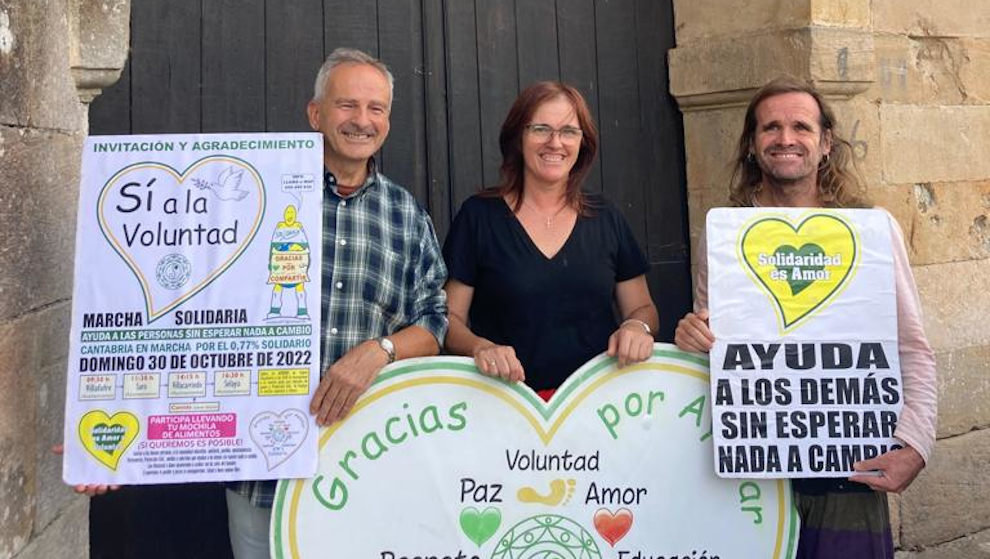 Marcha Solidaria del 0,77%.