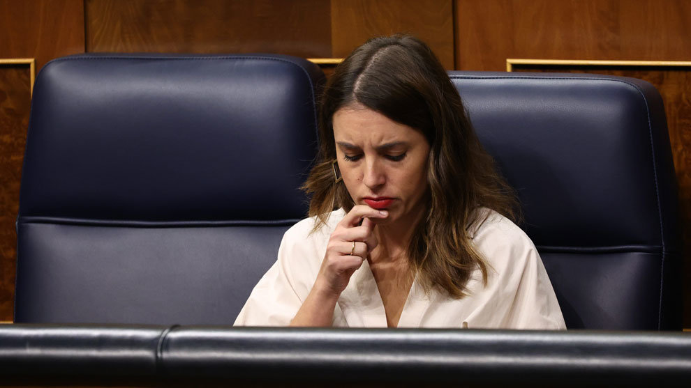 La ministra de Igualdad, Irene Montero