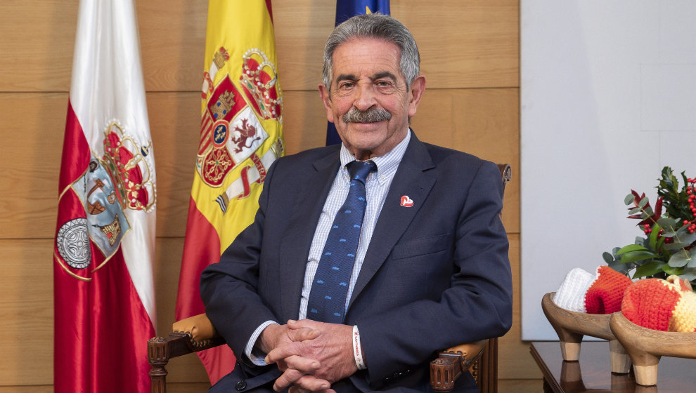 Miguel Ángel Revilla en el discurso de Navidad