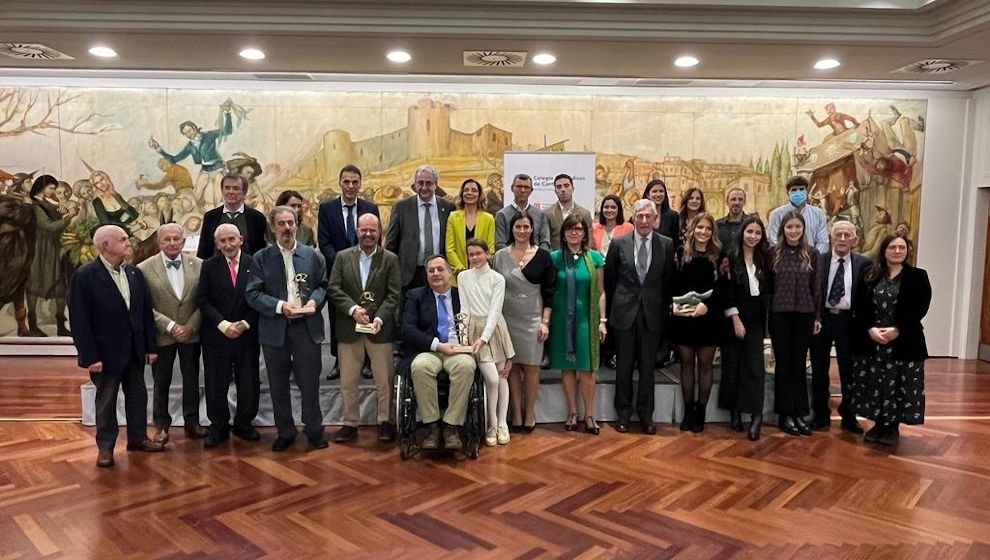 Foto de familia del Colegio de Médicos de Cantabria