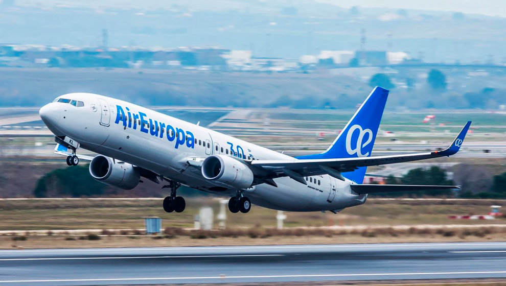 Avión de Air Europa