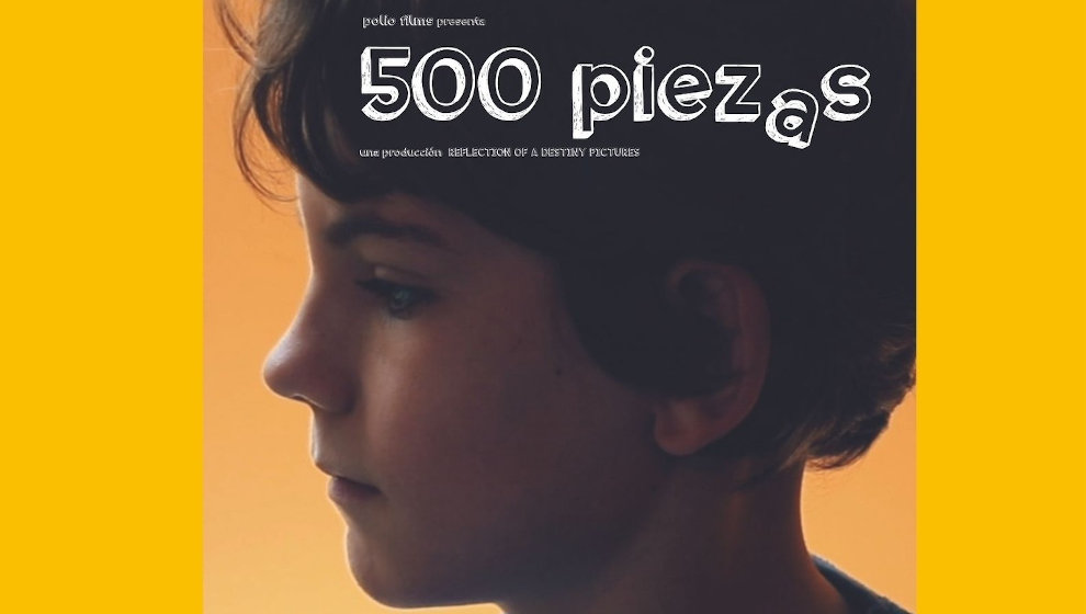 Cartel del cortometraje '500 piezas'