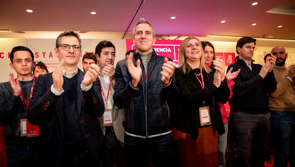 Clausura del acto del PSOE