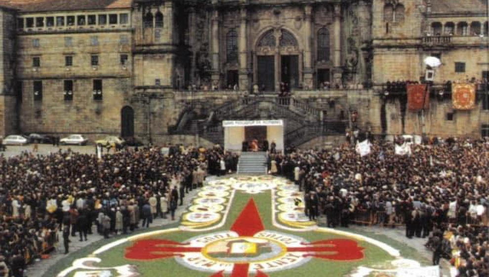 Alfombra floral | Foto: Archivo