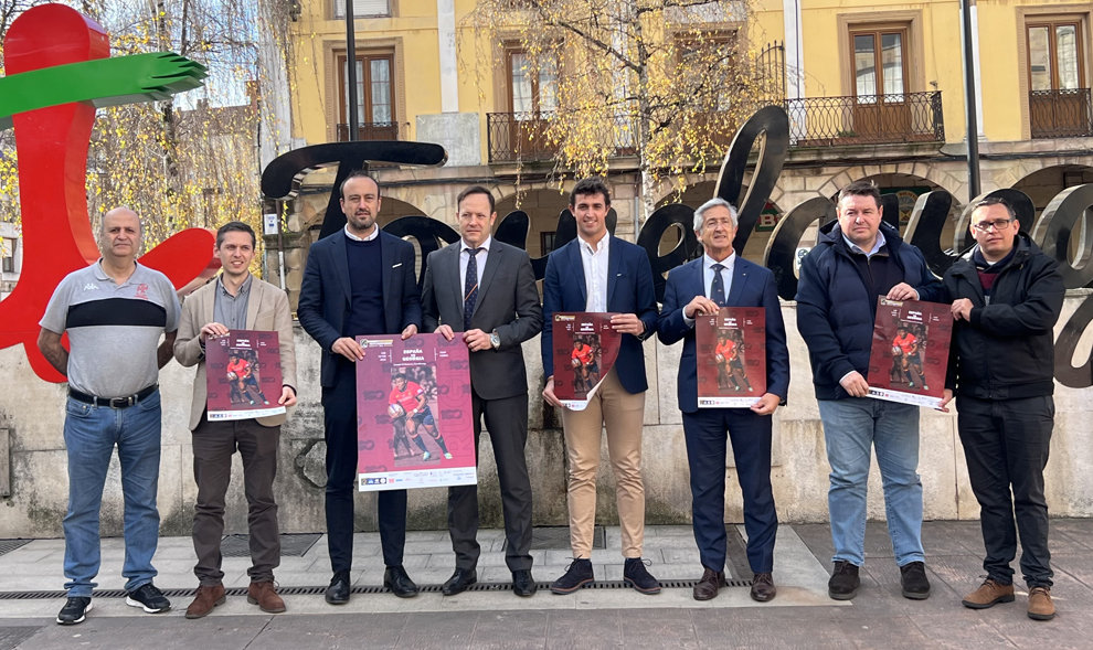 Presentación del partido de rugby España-Georgia que se disputará en El Malecón