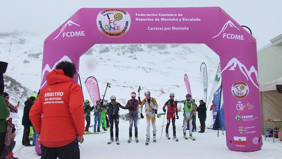 Competición deportiva en Alto Campoo