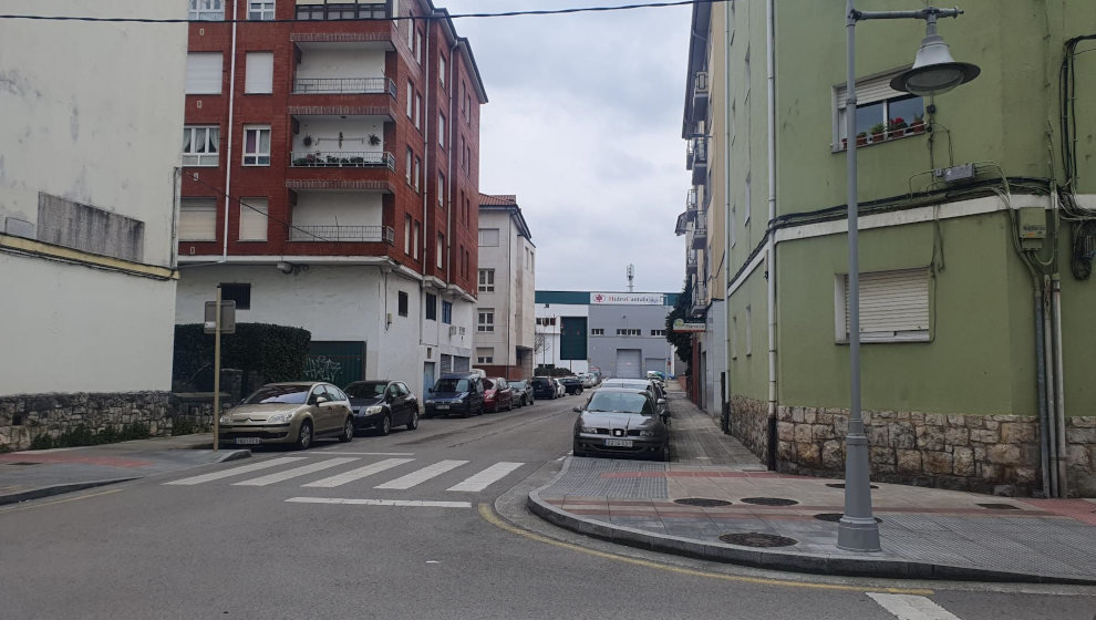 Calle Calderón de la Barca en Torrelavega 