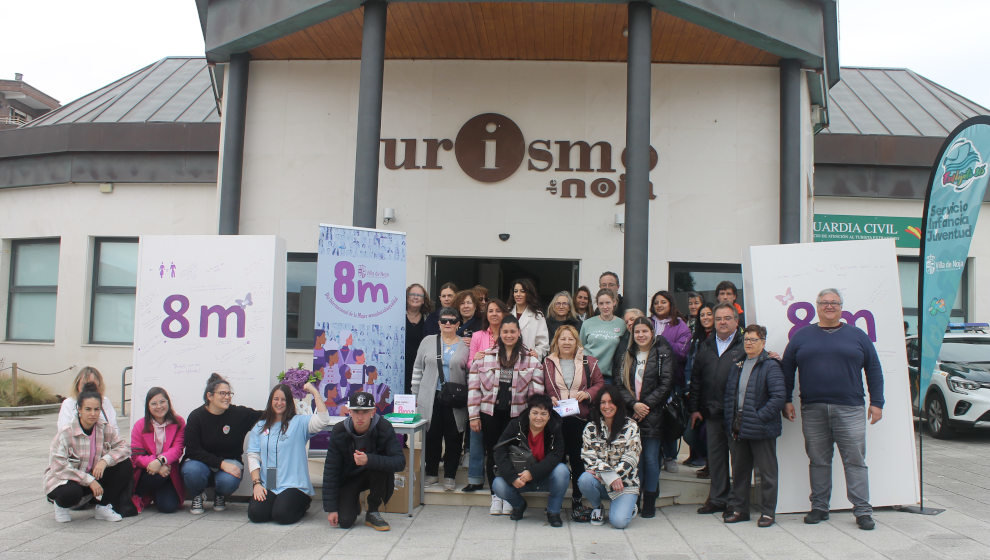 Día Internacional de la mujer en Noja