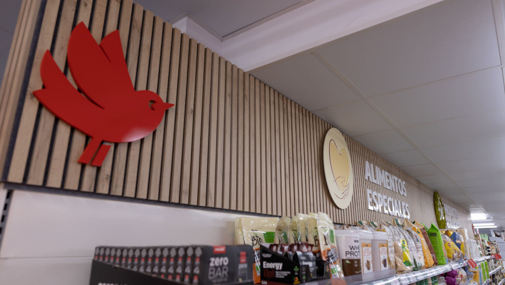 Interior de tienda de Alcampo