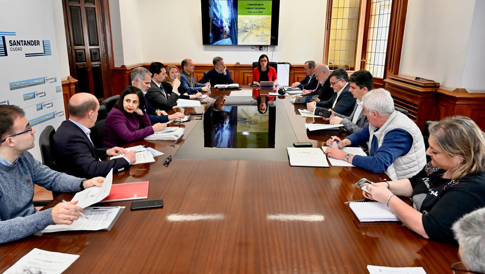 Reunión de la comisión mixta del Cabildo