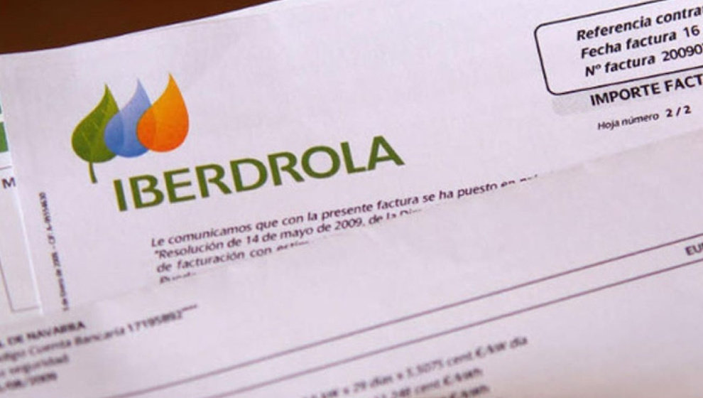 Factura de Iberdrola