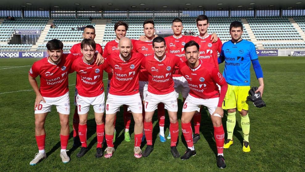 Once inicial del CD Laredo