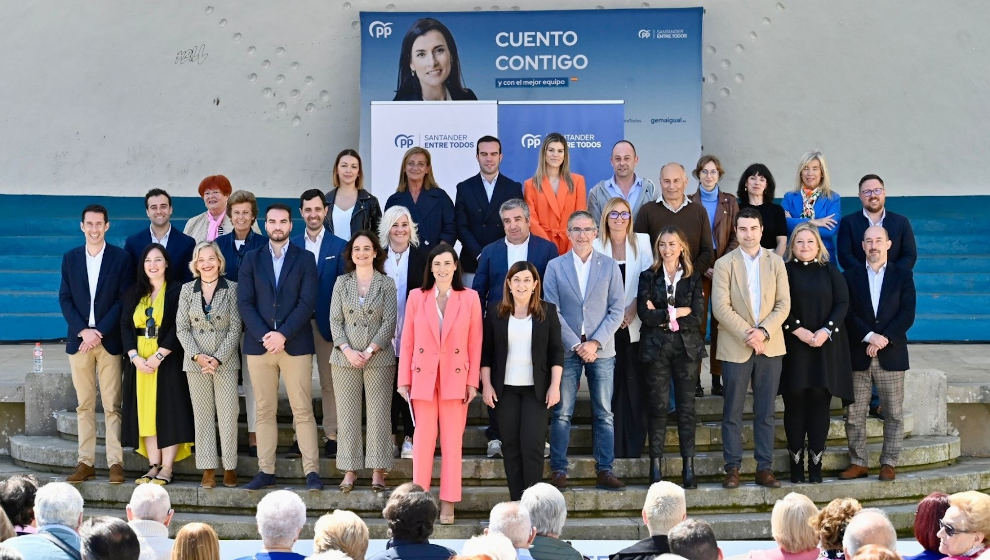 Acto de presentación de la candidatura de Gema Igual