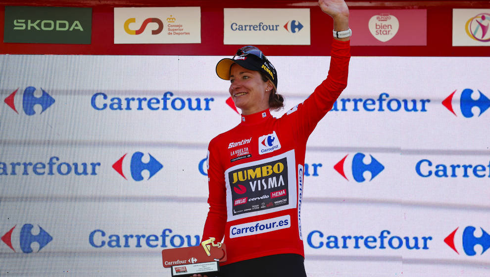 Marianne Vos, líder de la prueba