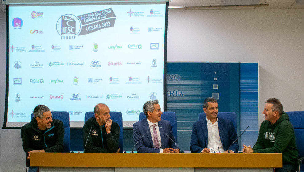 Presentación de la Copa de Europa de Escalada