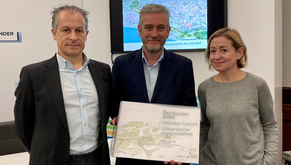 Javier Ceruti durante la presentación del modelo de ciudad