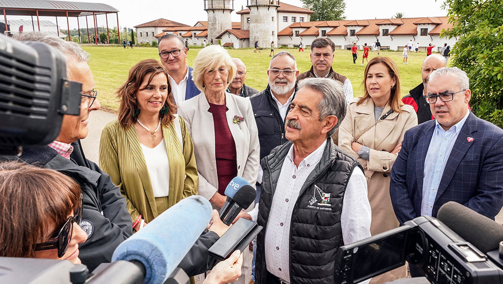 El candidato a la reelección como presidente de Cantabria por el PRC, Miguel Ángel Revilla