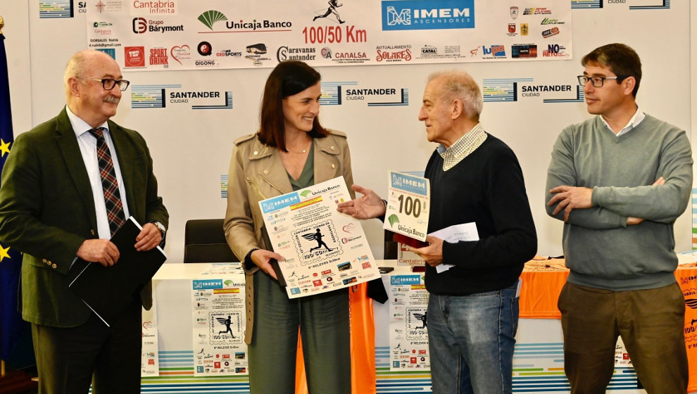 Presentación de los 100 kilómetros 'Ciudad de Santander'