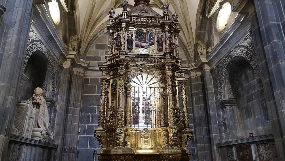 Capilla donde se custodia el Lignum Crucis