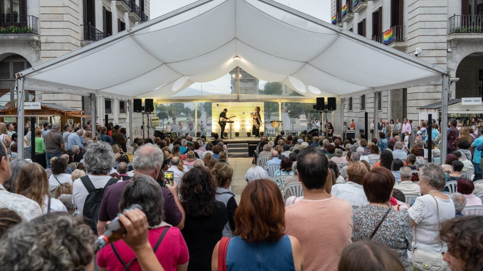 Actividad de la Feria del Libro de Santander y Cantabria