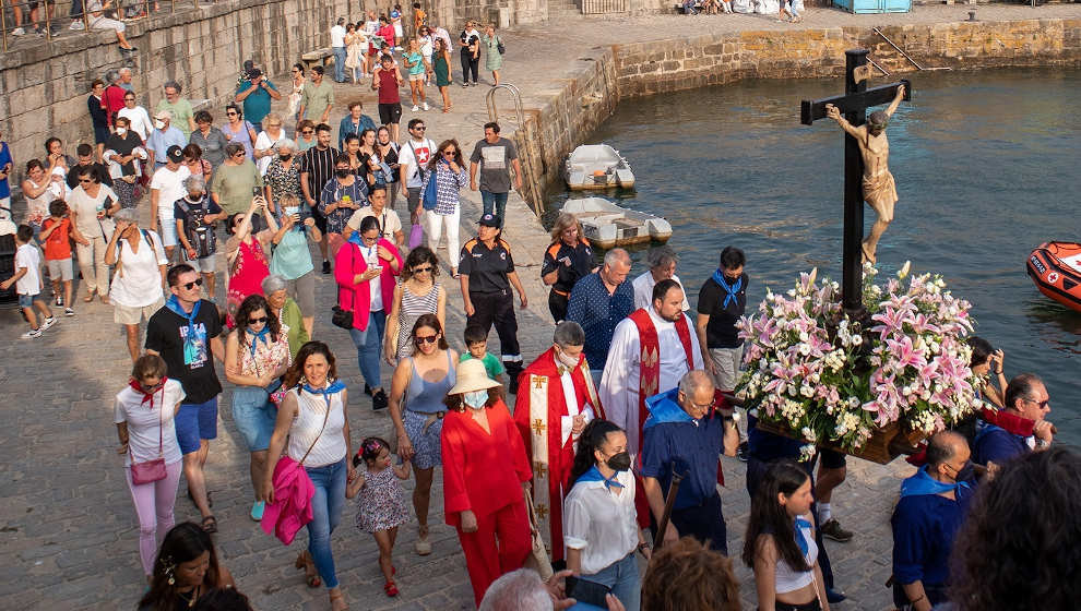 Procesión del Cristo de Comillas en 2022