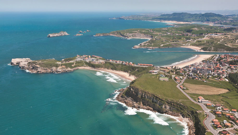 Vista aérea de Suances | Foto: Ayuntamiento de Suances