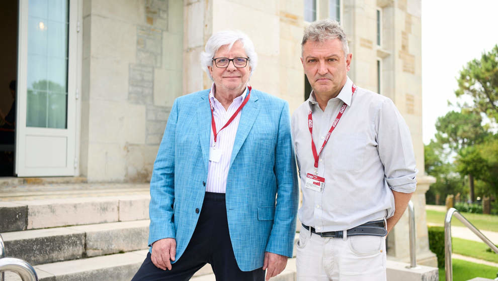 Manuel Martín-Loeches y José María Valls en la UIMP | Foto: Juan Manuel Serrano Arce