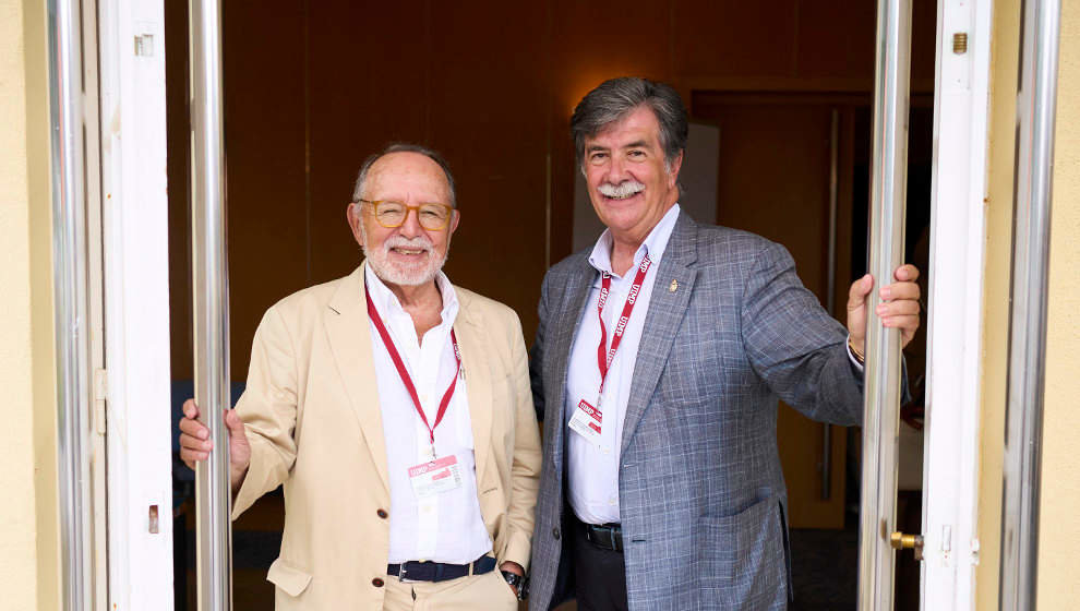 Helio Carpintero y Javier Urra | Foto: UIMP