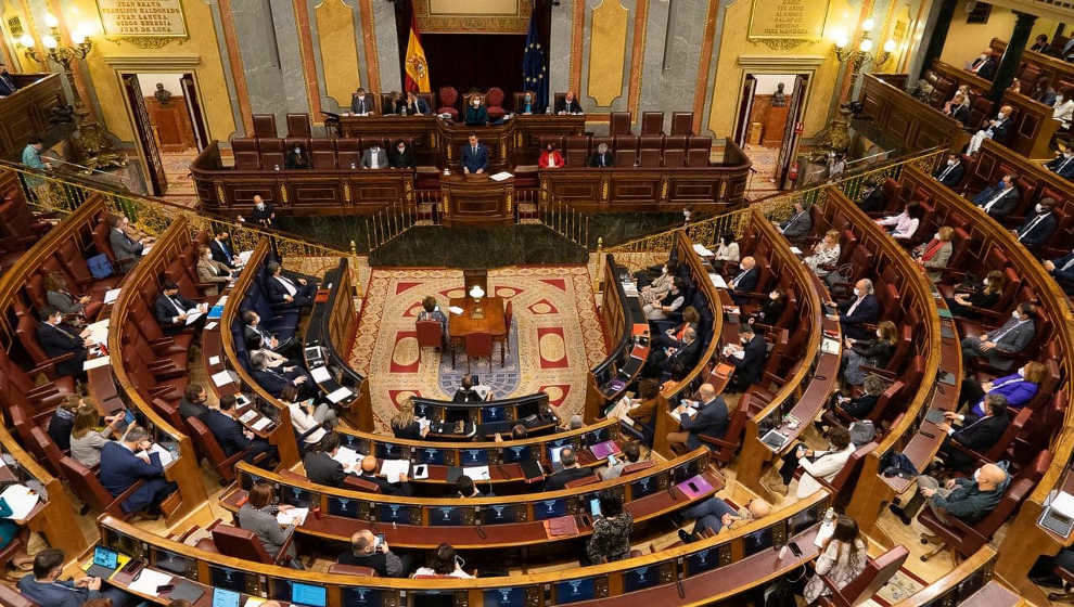 Sesión en el Congreso de los Diputados