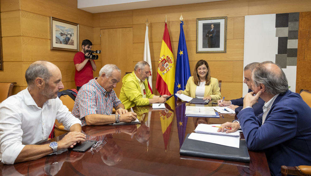 Reunión Buruaga y Media con representantes de AMA para abordar el problema de los derribos