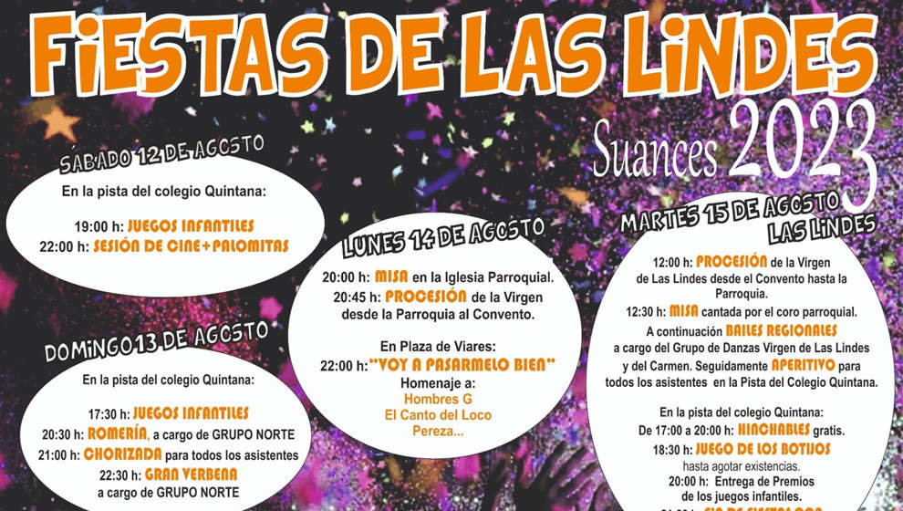 Cartel de las fiestas