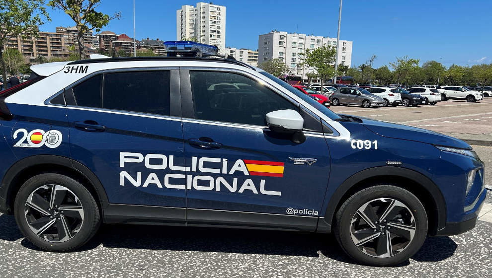 Vehículo de la Policía Nacional