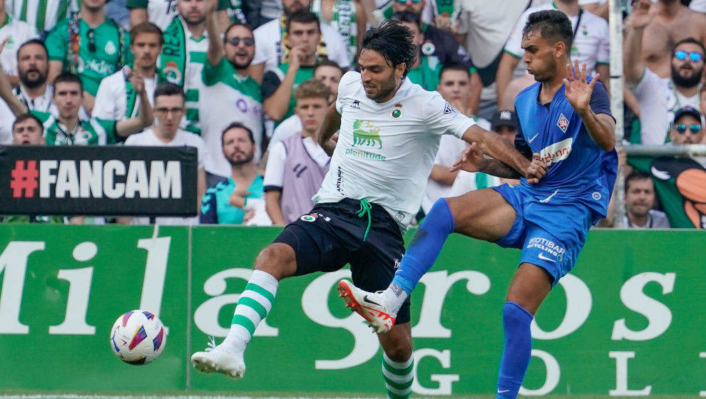 Grenier en su debut con el Racing