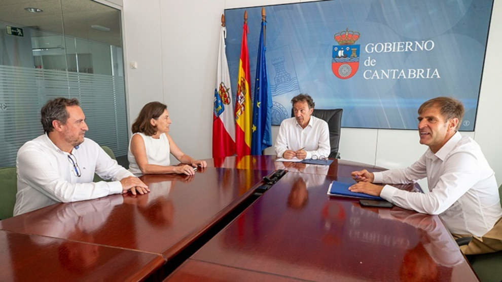 Reunión consejero de Pesca con CONSESA