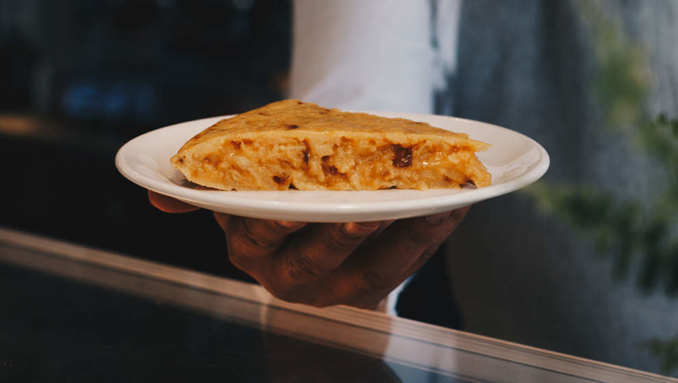 Tortilla de patatas del restaurante Cañadío