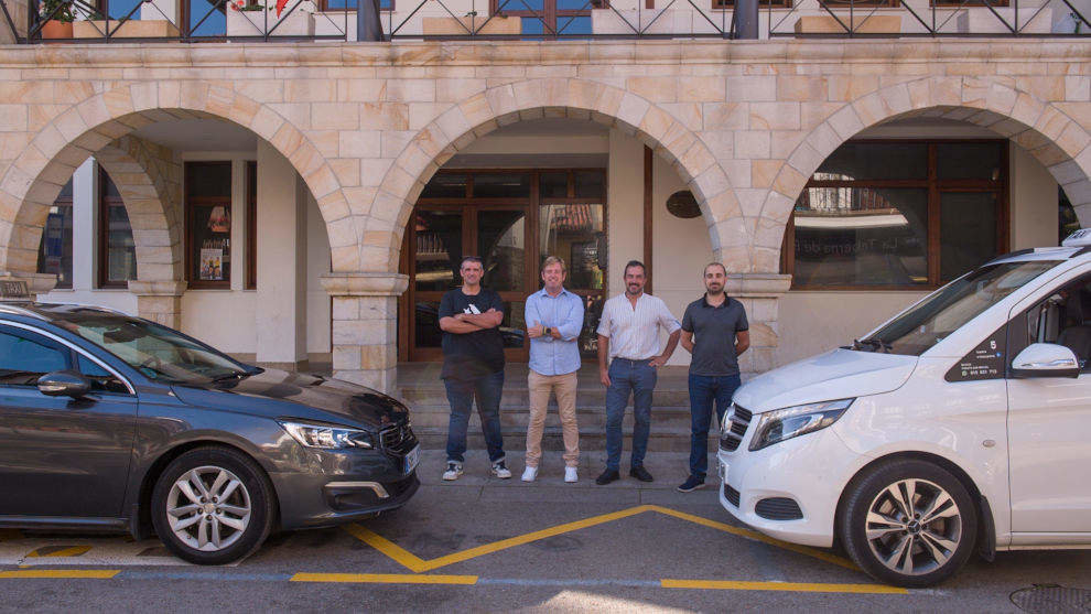 Presentación del servicio de taxis para mayores de 65 años