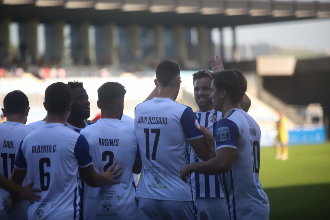 Imagen de la celebración de un gol