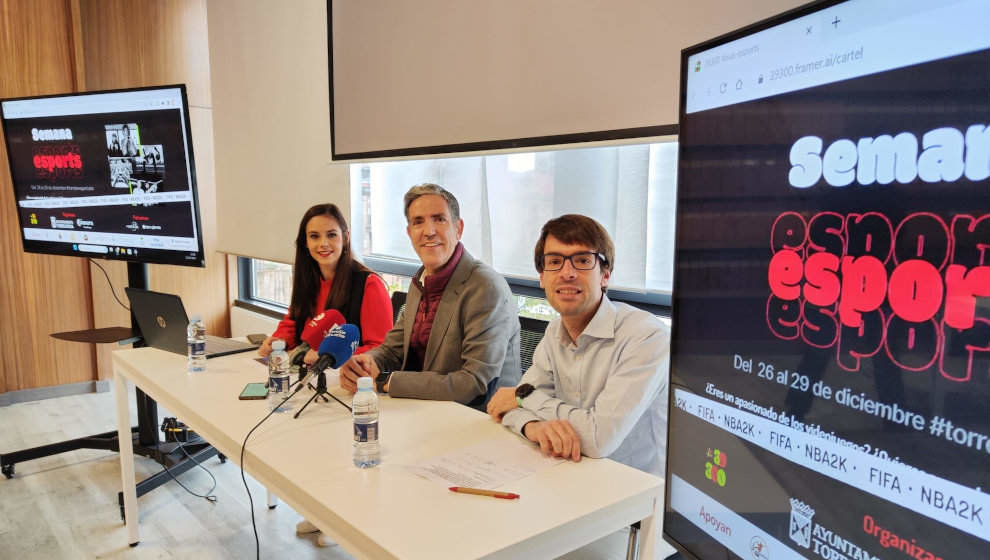 Presentación de la Semana de Esports que se celebra en Torrelavega 