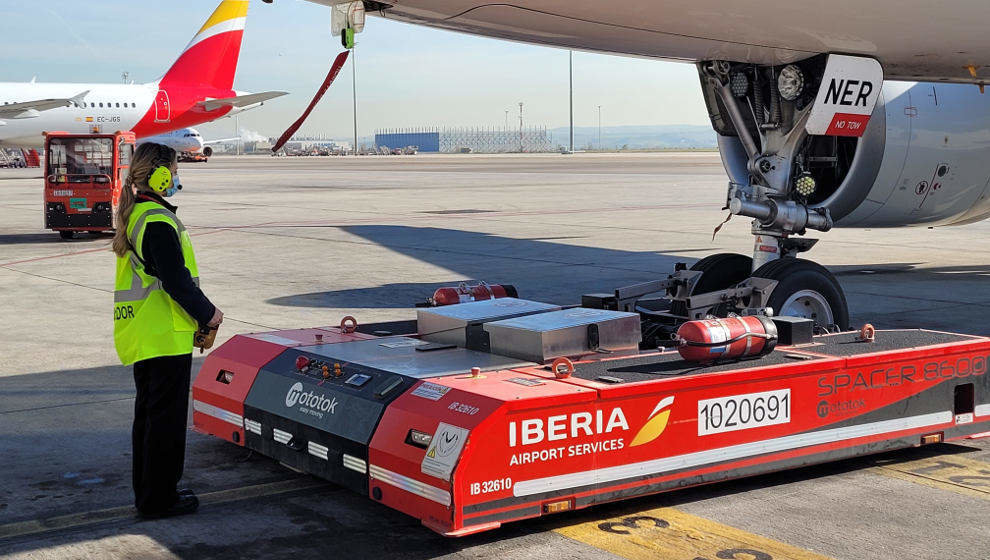 Trabajador de Iberia